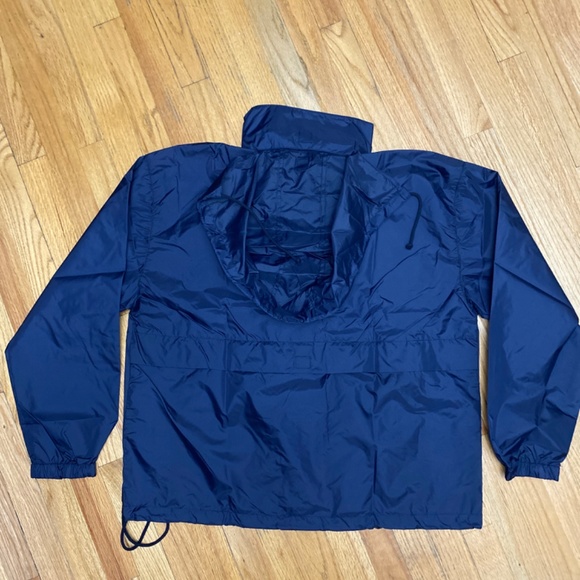 MEN’S LA LOVING PACKABLE WINDBREAKER WITH CARRY BELT LOOPS NAVY BLUE - Picture 3 of 8